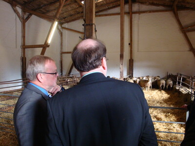 Fachgespr&auml;che im Schafstall