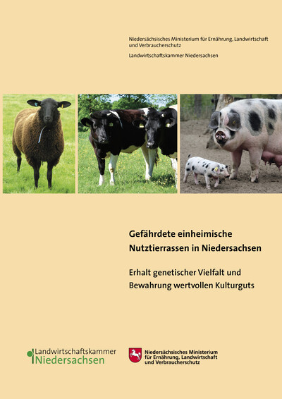 Broschüre Gefährdete Nutztierrassen