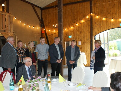Verleihung des Staatsehrenpreises an den Betrieb Kleemann, Lütetsburg